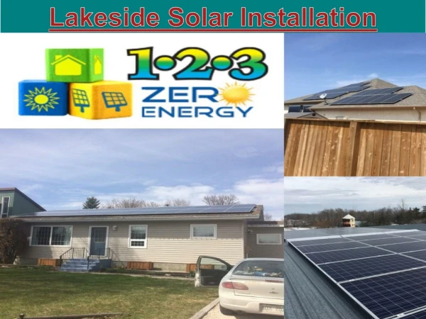 Lakeside Solar Installation