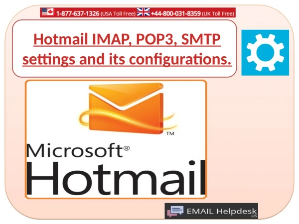 Hotmail Email Settings | IMAP, POP3, and SMTP Settings.
