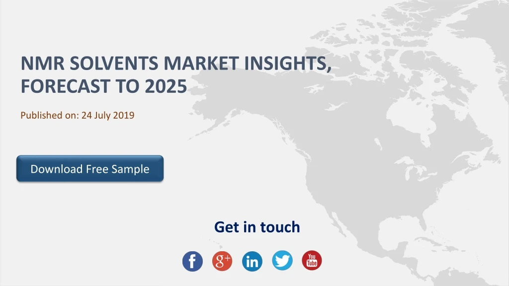 nmr solvents market insights forecast to 2025