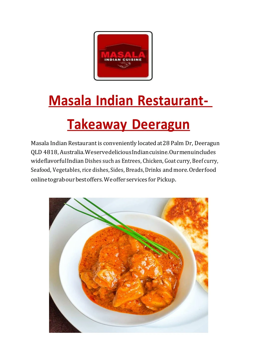 masala indian restaurant