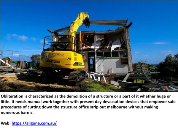 What Is the Purpose of a Demolition Professional?