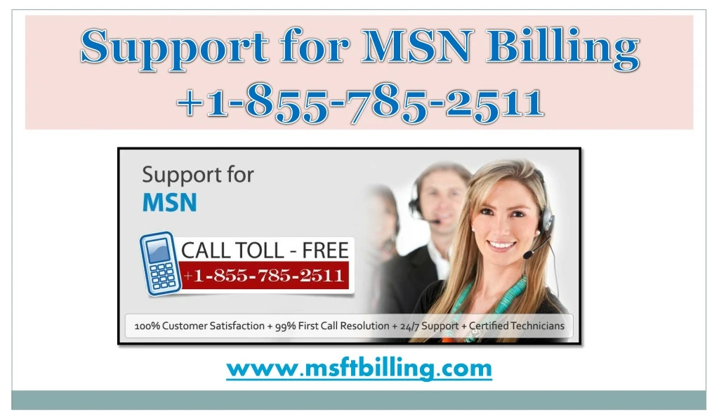 support for msn billing 1 855 785 2511