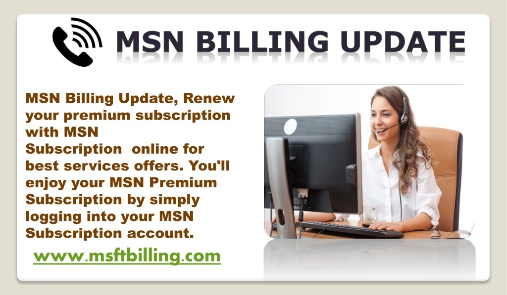 msn billing update