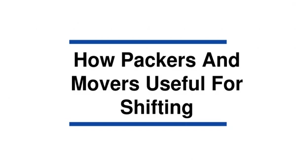 Packers And Movers Thane