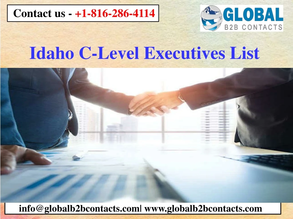 idaho c level executives list
