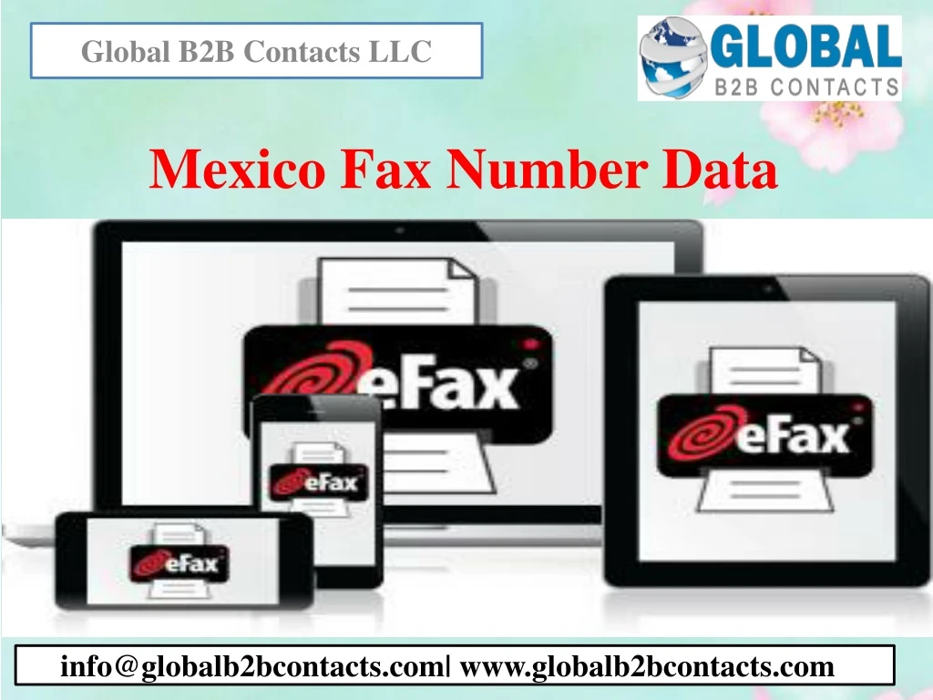 mexico fax number data