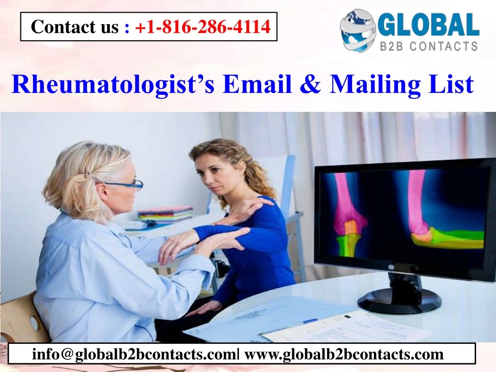 rheumatologist s email mailing list