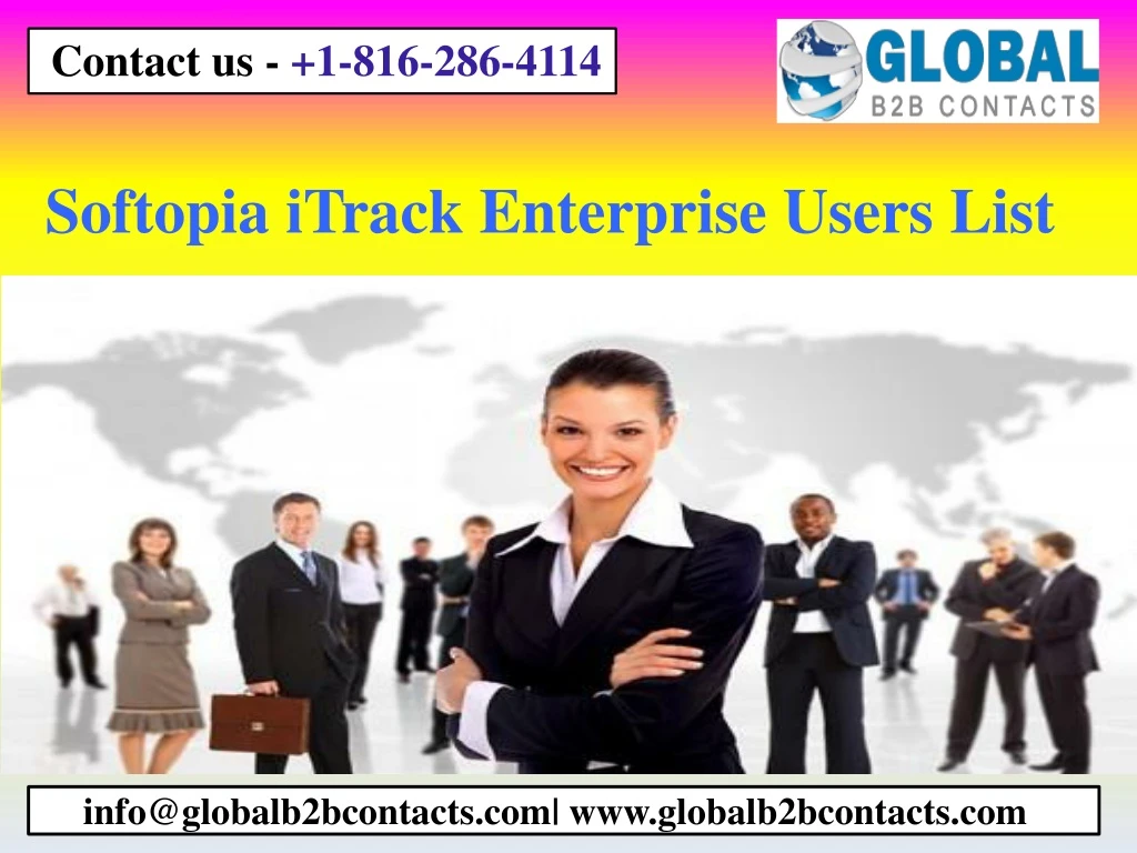 softopia itrack enterprise users list