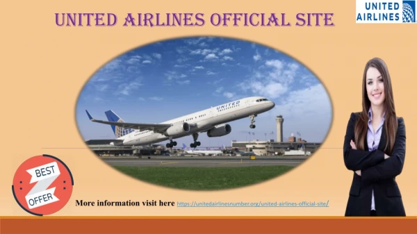 Get big discount on United Airlines Official Site