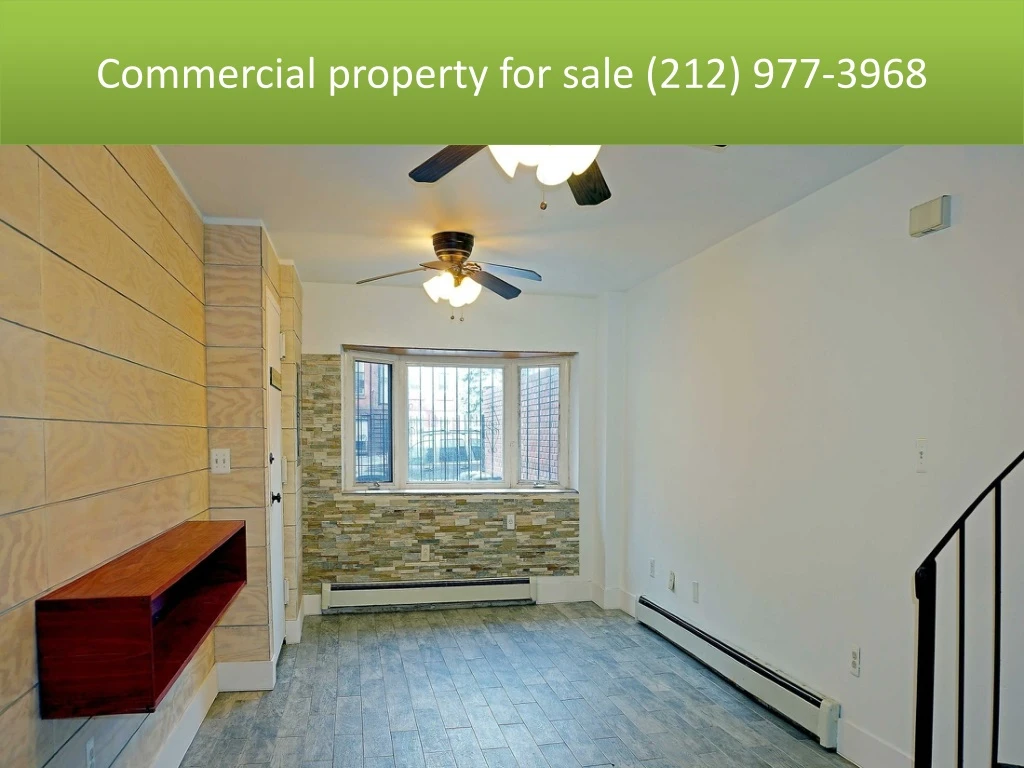 commercial property for sale 212 977 3968