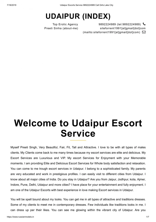 Udaipur Services