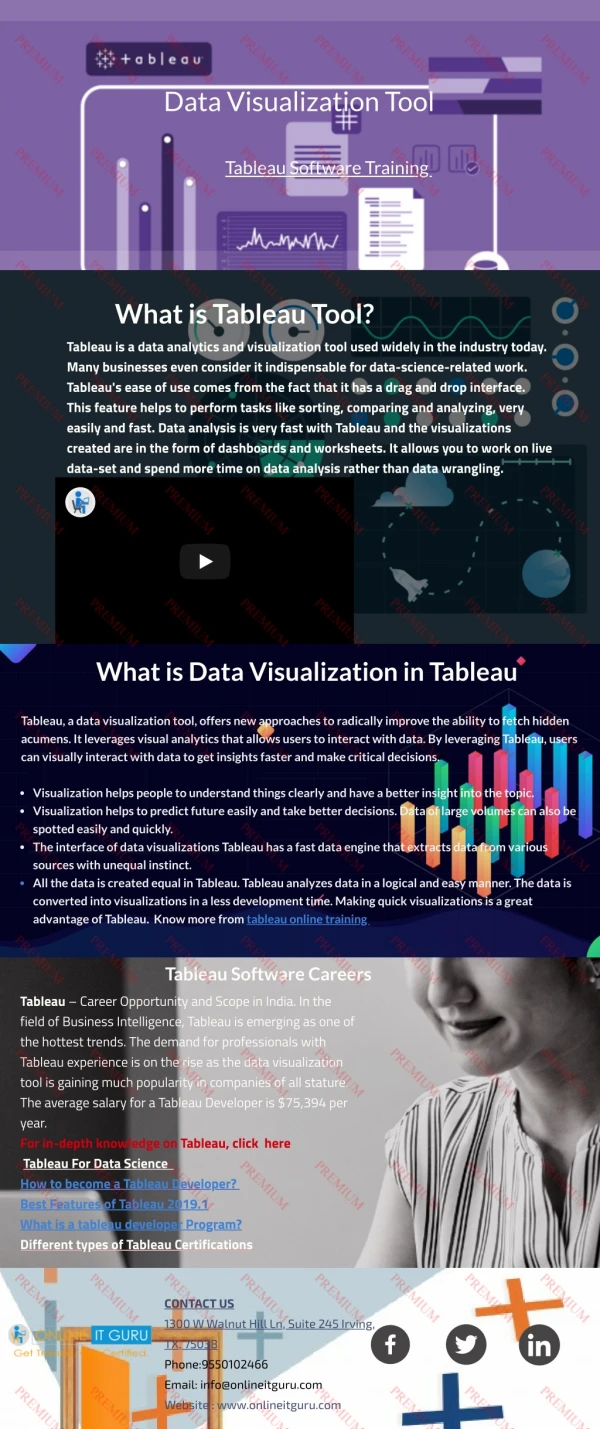Data visualization with tableau