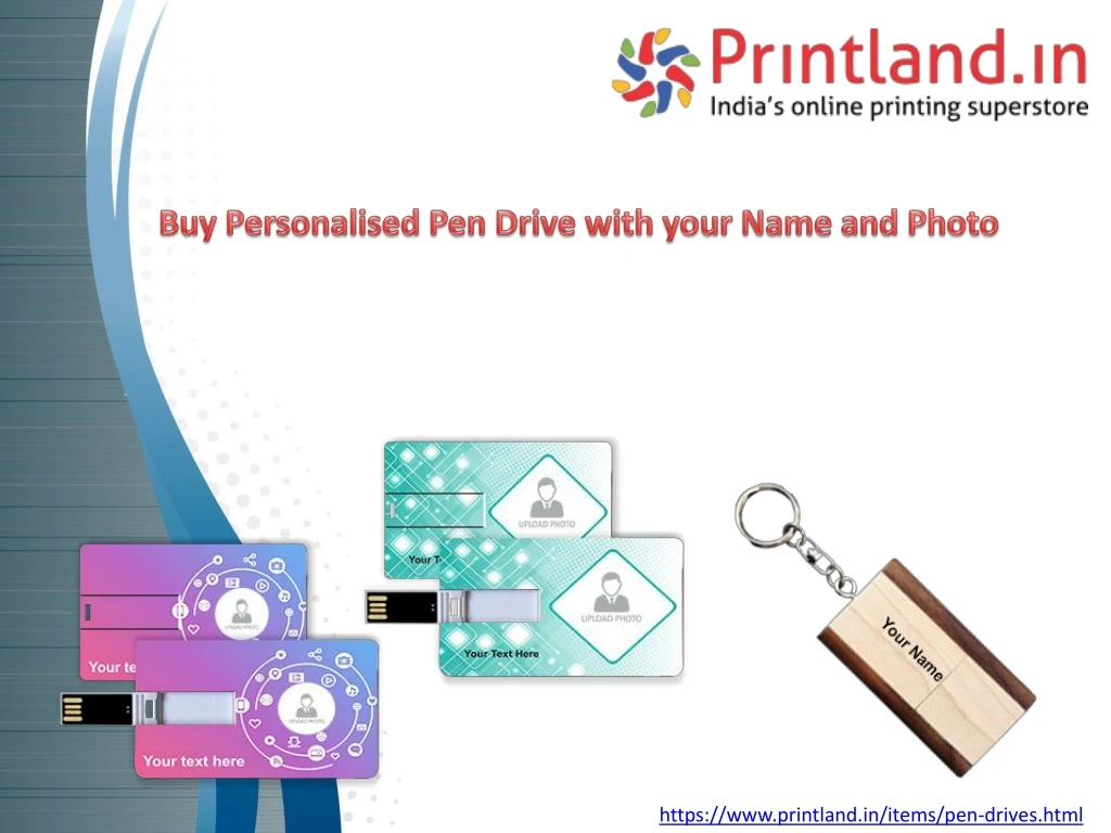 buy personalised pen drive with your name