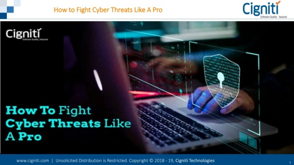 How to Fight Cyber Threats Like A Pro