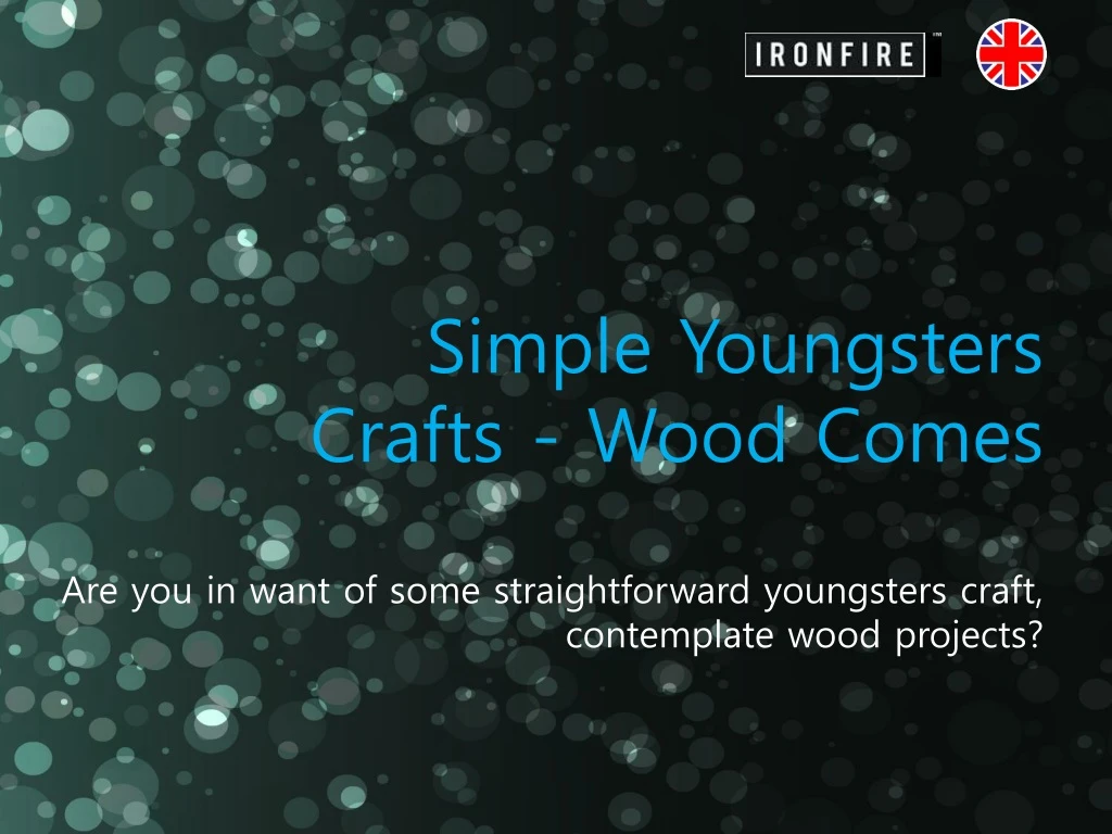 simple youngsters crafts wood comes