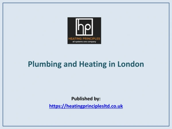 Plumbing and Heating in London