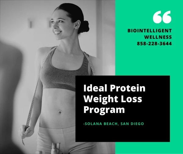 Ideal Protein Weight Loss Program, Solana Beach - 858-228-3644