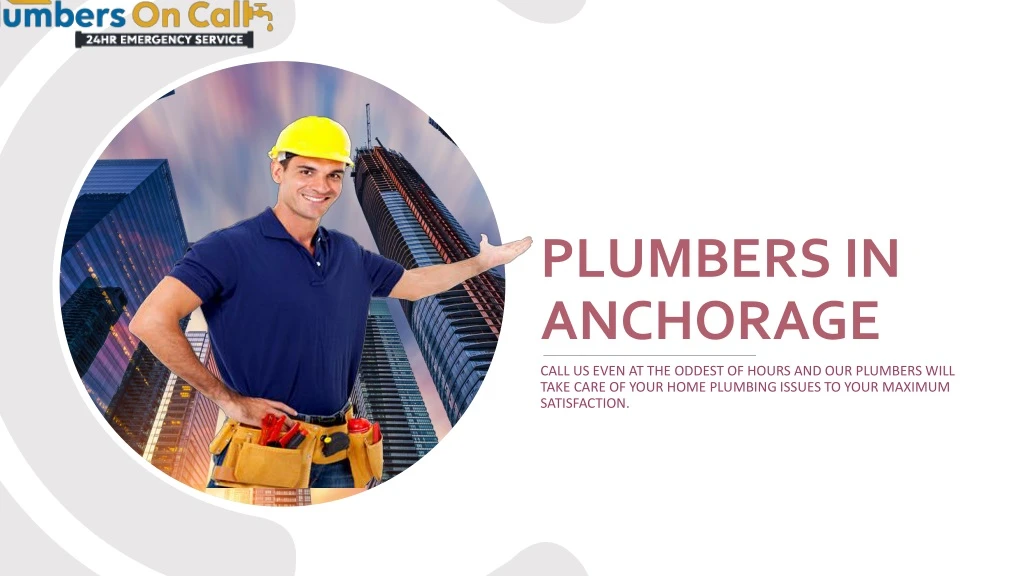 plumbers in anchorage