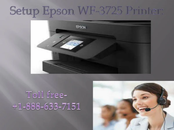 Connect Epson WF-3725 Printer to wifi