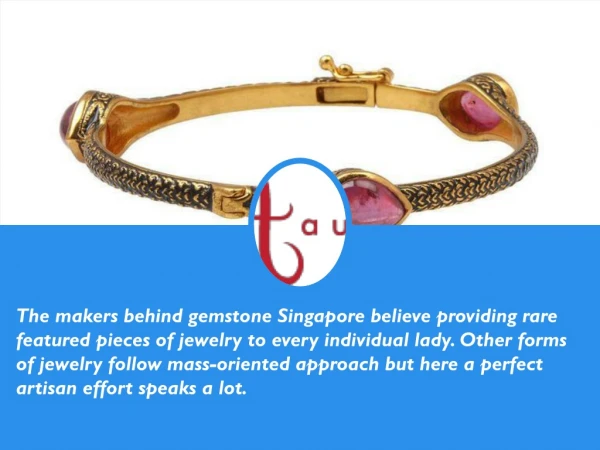 Pretty, stylish and impressive Gemstone Singapore ring