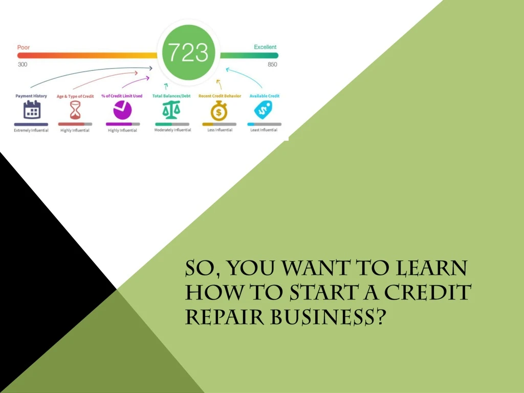 so you want to learn how to start a credit repair