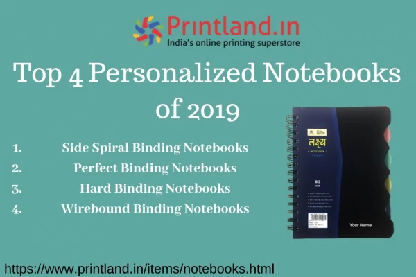 Top 4 personalized Notebooks of 2019