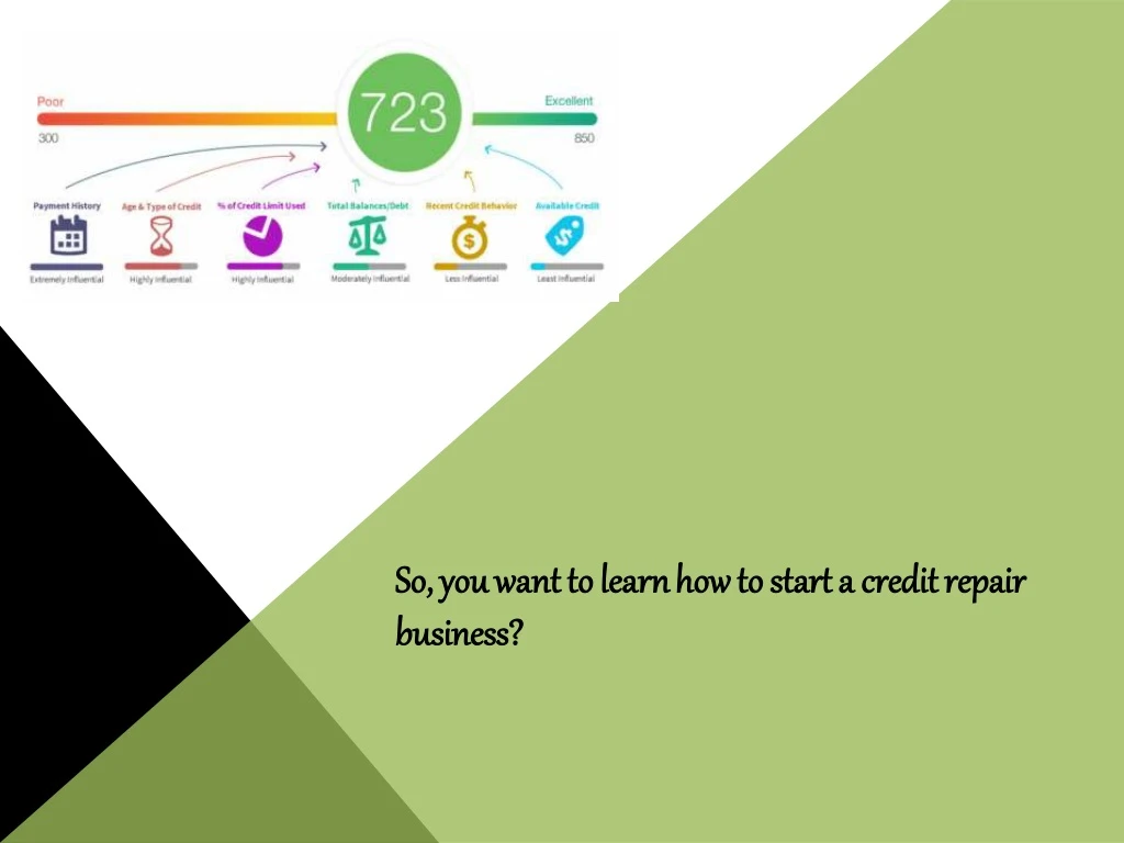 so you want to learn how to start a credit repair
