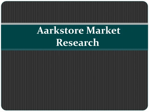aarkstore market research