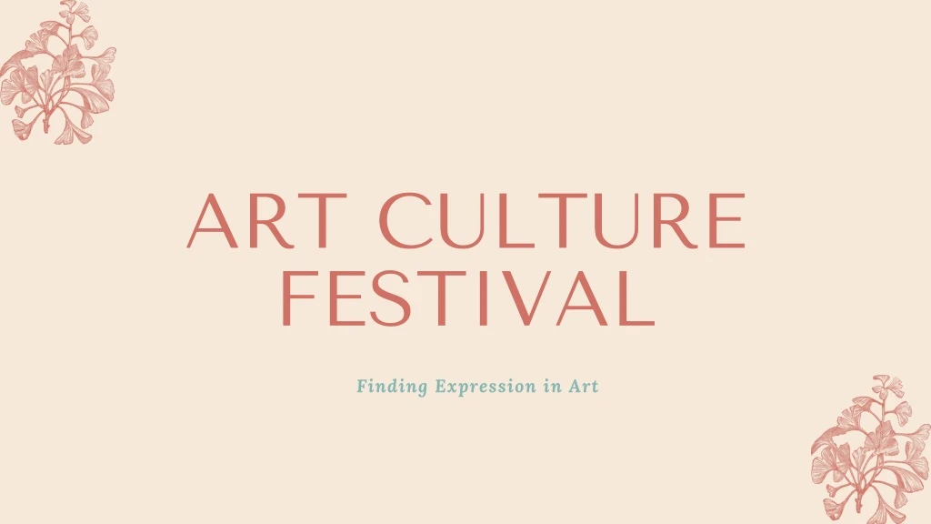 art culture festival