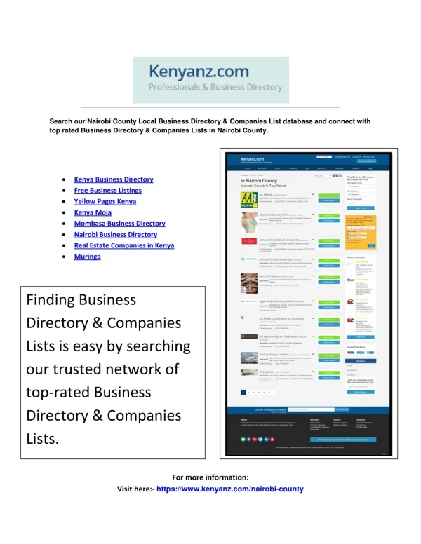 Real Estate Companies in Kenya