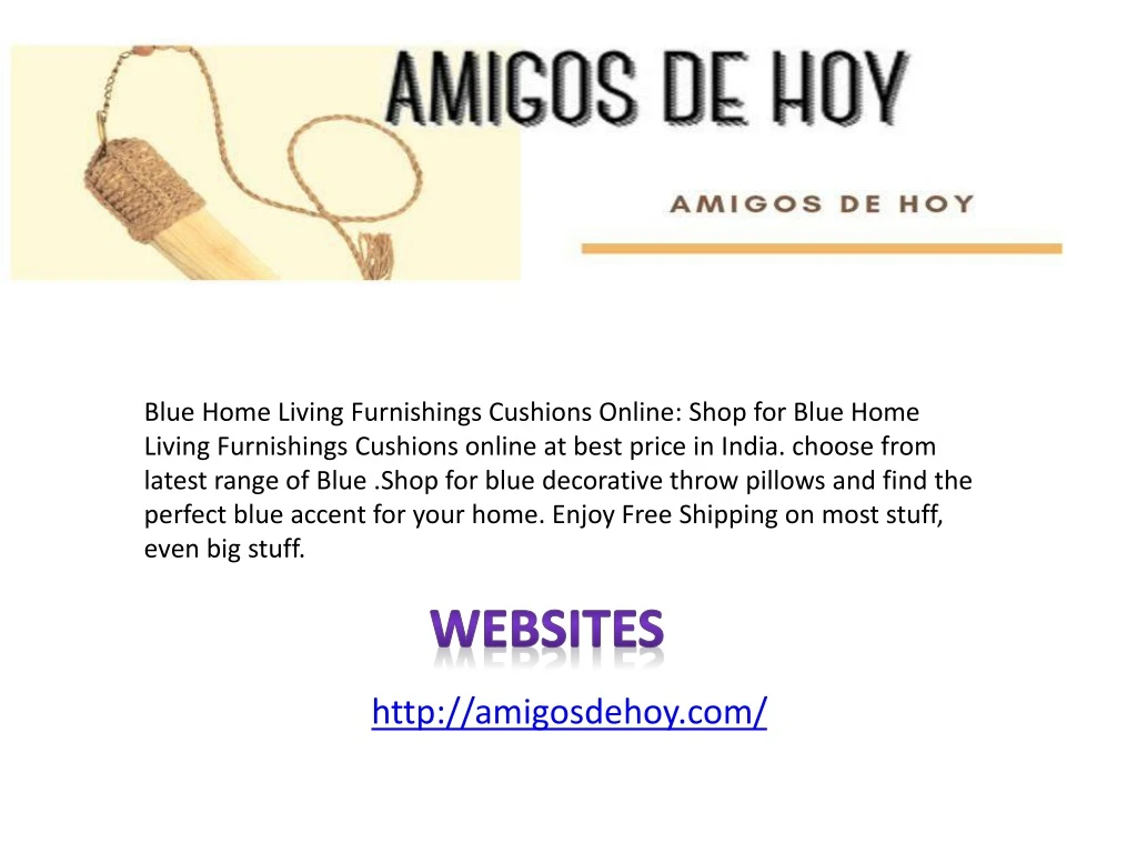 blue home living furnishings cushions online shop