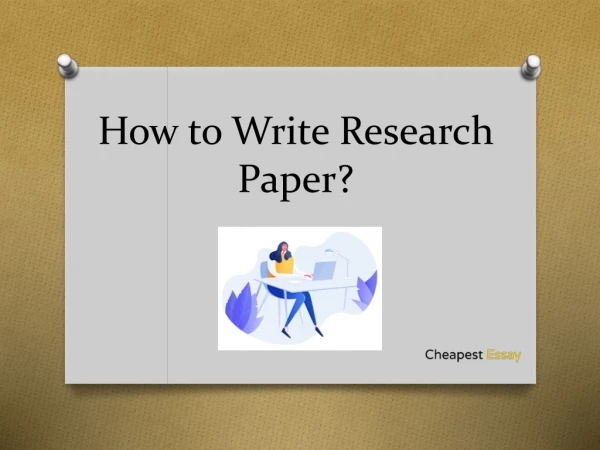 How to write research paper?