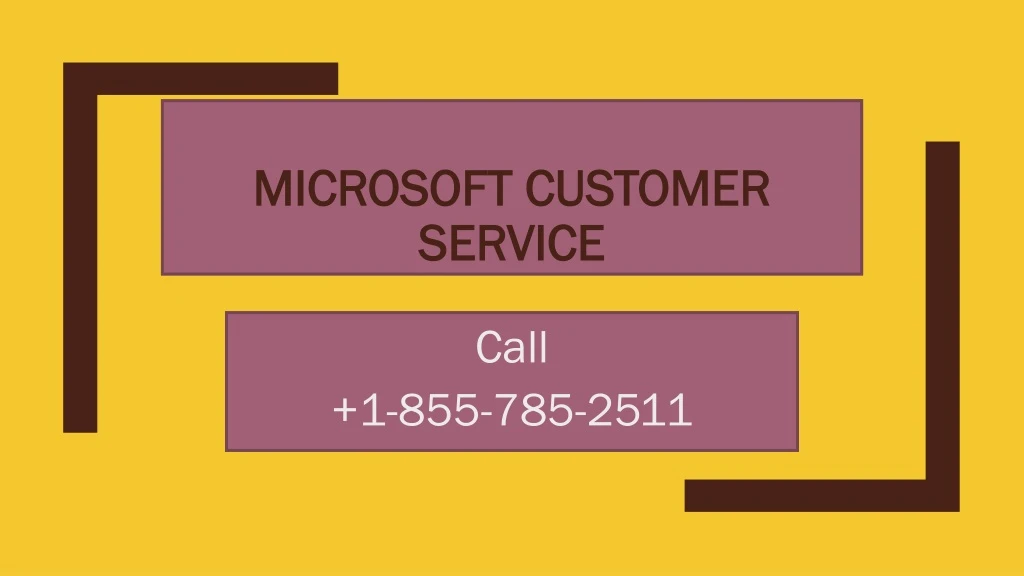 microsoft customer service