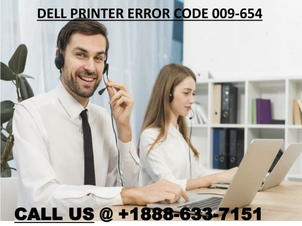 Dell Printer Error Code 009-654