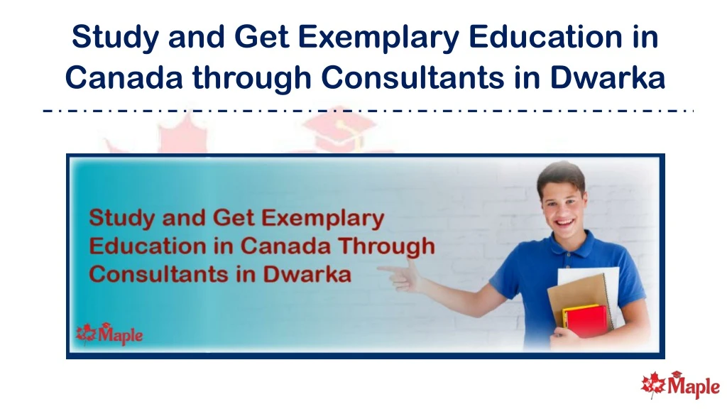 study and get exemplary education in canada
