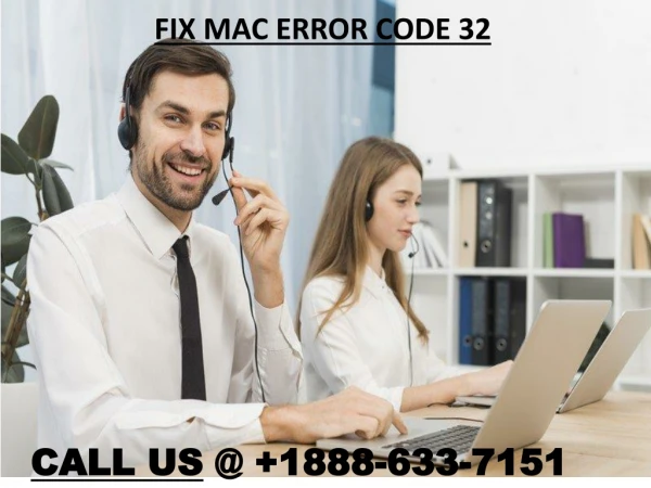 How to Fix Mac Error Code 32? Call 1-844-266-0040 Toll-Free