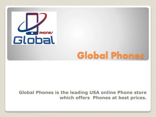 Global Phones