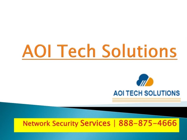 AOI Tech Solutions | IT Network Security | 888-875-4666
