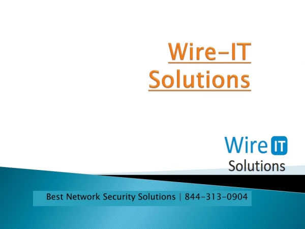 Wire IT Solutions | Best Softwares Call: 844-313-0904
