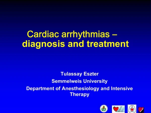 Cardiac arrhythmias diagnosis and treatment