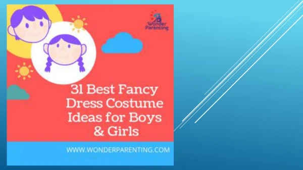 31 Best Fancy Dress Costume Ideas for Boys & Girls | wonder parenting