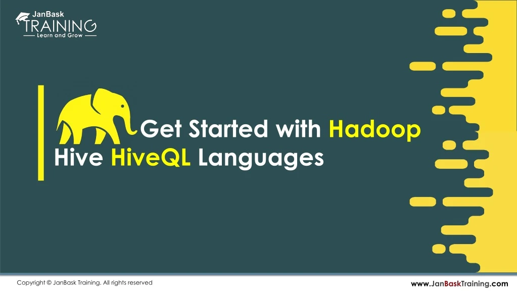 get started with hadoop hive hiveql languages