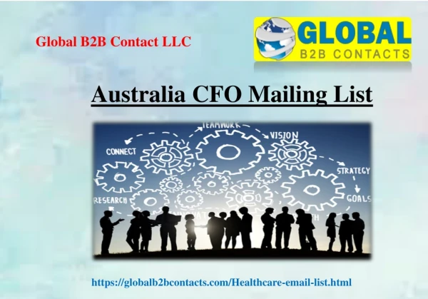 Australia CFO Mailing List