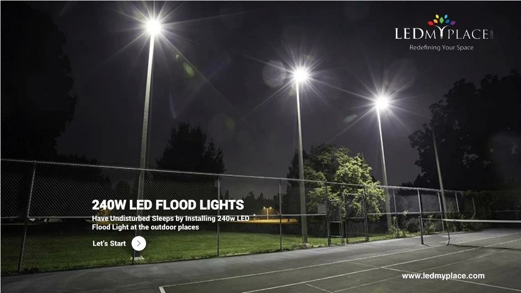 240w led flood lights