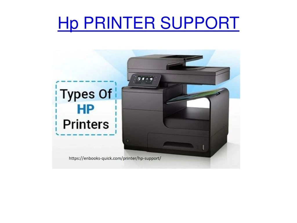 hp printer support