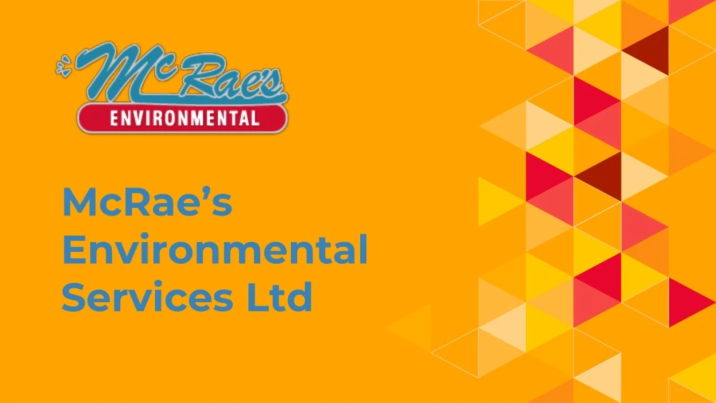 1 mcrae s environmental services ltd
