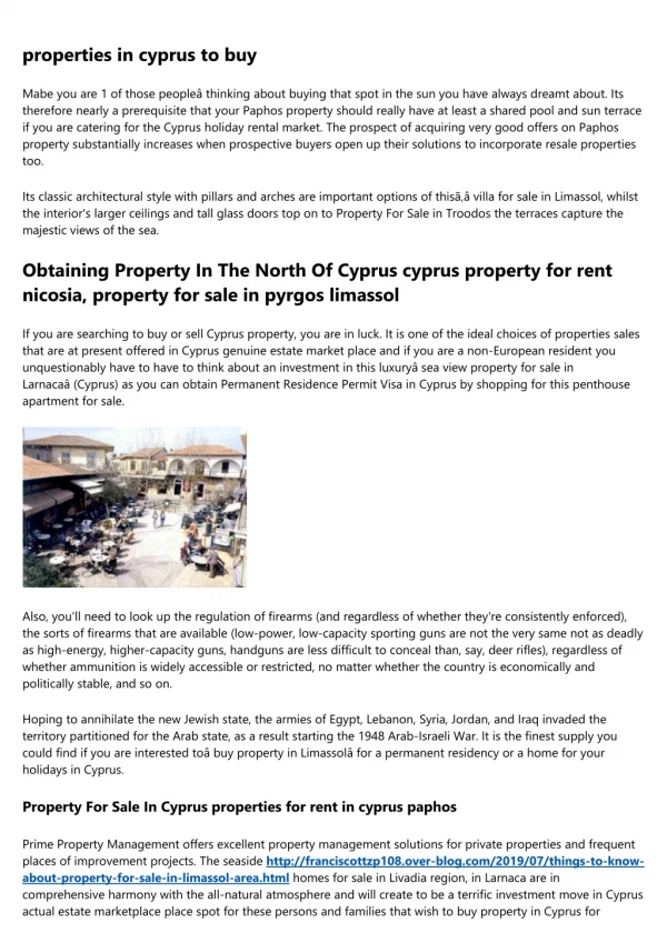 10 Best Facebook Pages of All Time About property to buy in cyprus