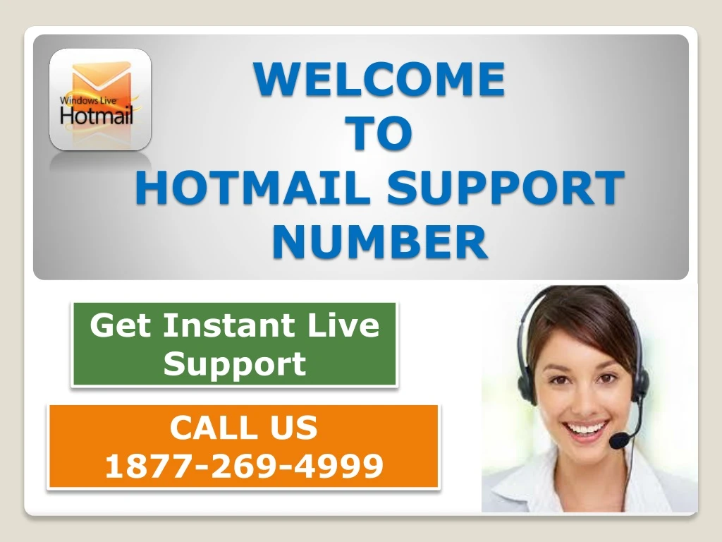 welcome to hotmail support number