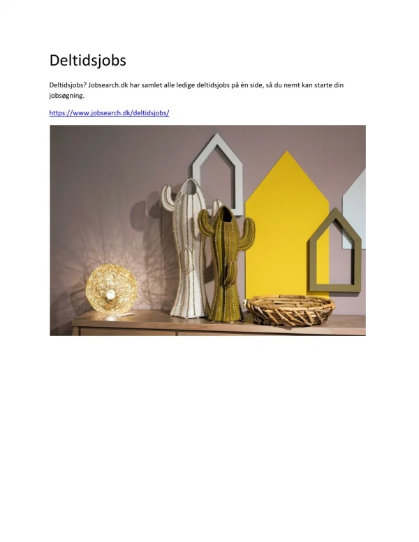 deltidsjobs