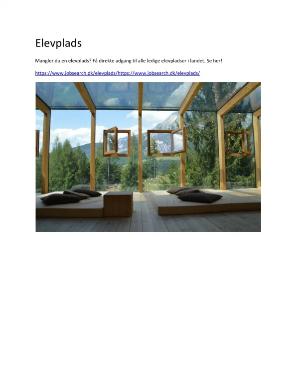 elevplads